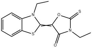 3-Ethyl-5-[3-ethyl-2(3H)-benzothiazolylidene]-2-thioxo-4-oxazolidinone|3-乙基-5-[3-乙基-2(3H)-苯并噻唑亚基]-2-硫代-4-恶唑烷酮