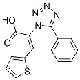 2-(5-PHENYL-1H-TETRAZOL-1-YL)-3-THIEN-2-YLACRYLIC ACID Structure