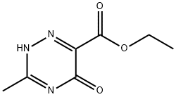 ETHYL 5-HYDROXY-3-METHYL-1,2,4-TRIAZINE-6-CARBOXYLATE Struktur