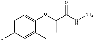 2-(4-氯-2-甲基苯氧基)丙酰肼 结构式
