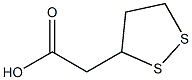 2-(1,2-DITHIOLAN-3-YL)ACETIC ACID 结构式