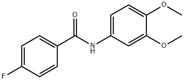 N-(3,4-DiMethoxyphenyl)-4-fluorobenzaMide, 97%|N-(3,4-二甲氧基苯)-4-氟苯甲酰胺