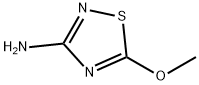 3-AMINO-5-METHOXY-1,2,4-THIADIAZOLE Structure