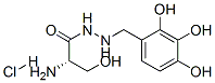 2'-(2,3,4-trihydroxybenzyl)-L-serinohydrazide hydrochloride,36318-70-4,结构式