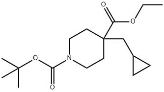 363192-55-6 1-TERT-BUTYL 4-ETHYL 4-(CYCLOPROPYLMETHYL)PIPERIDINE-1,4-DICARBOXYLATE