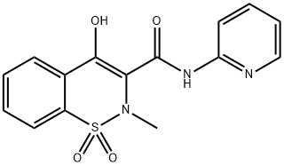 吡罗昔康, 36322-90-4, 结构式