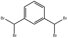 α,α,α',α'-テトラブロモ-m-キシレン 化学構造式