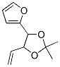2,2-Dimethyl-4-vinyl-5-(2-furyl)-1,3-dioxolane Struktur