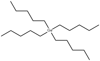 テトラペンチルゲルマン 化学構造式