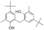 2,2'-メチレンビス(4-tert-ブチル-6-メチルフェノール) 化学構造式