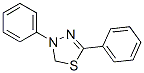 3,5-Diphenyl-2,3-dihydro-1,3,4-thiadiazole Structure