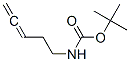 Carbamic acid, 3,4-pentadienyl-, 1,1-dimethylethyl ester (9CI) 结构式