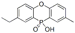 2-Ethyl-10-hydroxy-8-methyl-10H-phenoxaphosphine 10-oxide Structure