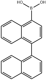 1,1'-binaphthyl-4-ylboronic acid Struktur