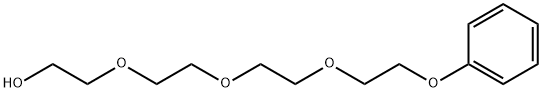 2-[2-[2-(2-フェノキシエトキシ)エトキシ]エトキシ]エタノール 化学構造式