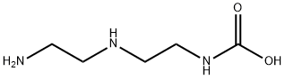 N-[2-[(2-aminoethyl)amino]ethyl]carbamic acid Struktur