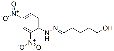 Valeraldehyde, 5-hydroxy-, (2,4-dinitrophenyl)hydrazone,3638-33-3,结构式