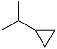 ISO-PROPYLCYCLOPROPANE 结构式