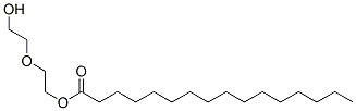 2-(2-hydroxyethoxy)ethyl palmitate Structure