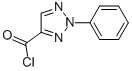 2H-1,2,3-Triazole-4-carbonyl chloride, 2-phenyl- (9CI) 结构式