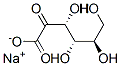 sodium xylo-hex-2-ulosonate Struktur