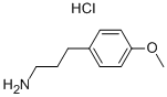 3-(4-METHOXYPHENYL)PROPYLAMINE HCL Struktur