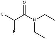 N,N-DIETHYL CHLOROFLUOROACETAMIDE 化学構造式