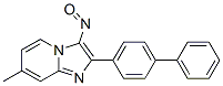Imidazo(1,2-a)pyridine, 2-(1,1'-biphenyl)-4-yl-7-methyl-3-nitroso- Structure