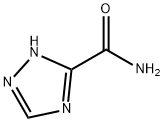 2H-1,2,4-三氮唑-3-甲酰胺,3641-08-5,结构式