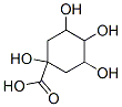 1,3,4,5-tetrahydroxycyclohexanecarboxylic acid Structure