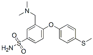 3-[(디메틸아미노)메틸]-4-[4-(메틸술파닐)페녹시]벤젠-1-술폰아미드