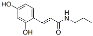 2-Propenamide, 3-(2,4-dihydroxyphenyl)-N-propyl- (9CI)|