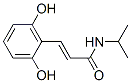 2-Propenamide, 3-(2,6-dihydroxyphenyl)-N-(1-methylethyl)- (9CI) Structure