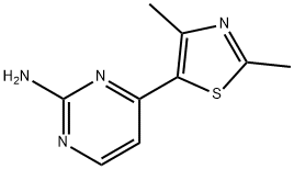 4-(2,4-DIMETHYL-1,3-THIAZOL-5-YL)PYRIMIDIN-2-AMINE Structure