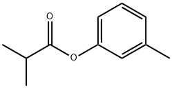 Propanoic acid, 2-Methyl-, 3-Methylphenyl ester,36438-55-8,结构式