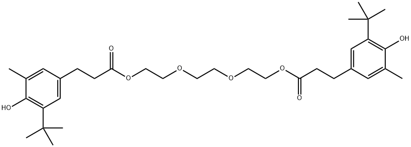 36443-68-2 ビス[3-(3-tert-ブチル-4-ヒドロキシ-5-メチルフェニル)プロピオン酸][エチレンビス(オキシエチレン)]