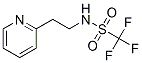 2-[2-(Trifluoromethylsulfonylamino)ethyl]pyridine,36458-11-4,结构式