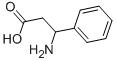 3-azanyl-3-phenyl-propanoic acid Struktur
