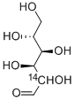 GLUCOSE, D-, [2-14C] Struktur