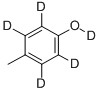 对甲酚-2,3,5,6-D4,OD, 3646-98-8, 结构式