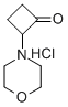2-MORPHOLIN-4-YL-CYCLOBUTANONE HYDROCHLORIDE 化学構造式