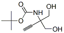 Carbamic acid, [1,1-bis(hydroxymethyl)-2-propynyl]-, 1,1-dimethylethyl ester 结构式