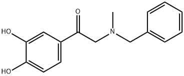 2-(BenzylMethylaMino)-3',4'-dihydroxyacetophenone Struktur