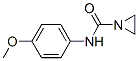 N-(4-Methoxyphenyl)-1-aziridinecarboxamide Structure