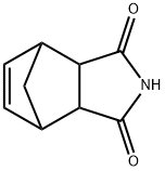 5-降冰片烯-2,3-二甲酰亚胺, 3647-74-3, 结构式