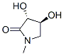 2-Pyrrolidinone,3,4-dihydroxy-1-methyl-,(3R,4S)-(9CI)|