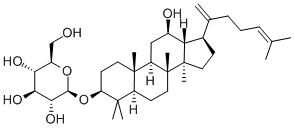 ギンセノシドRk2 化学構造式