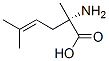 364784-24-7 4-Hexenoicacid,2-amino-2,5-dimethyl-,(2S)-(9CI)