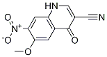 3-Quinolinecarbonitrile, 1,4-dihydro-6-Methoxy-7-nitro-4-oxo- 结构式