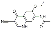 AcetaMide, N-(3-cyano-6-ethoxy-1,4-dihydro-4-oxo-7-quinolinyl)- 结构式